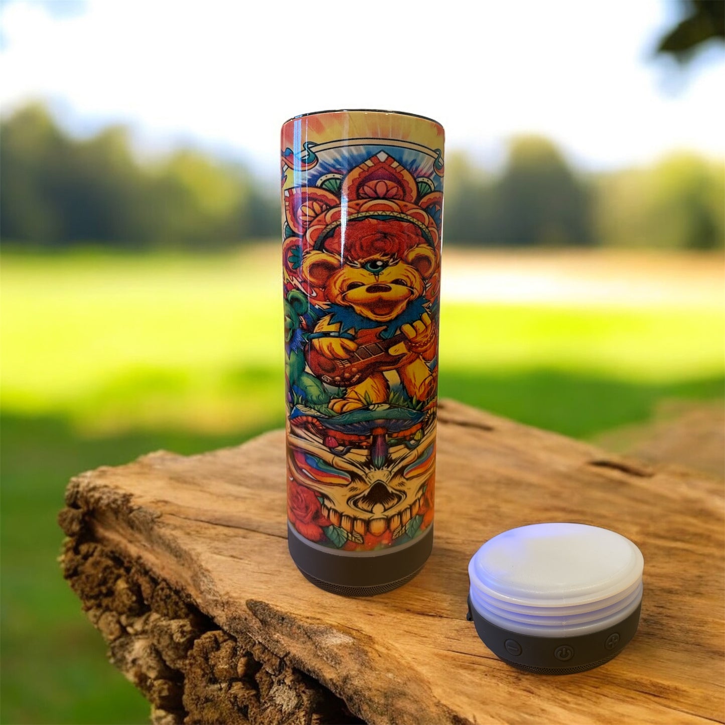 Dancing Bears Bluetooth Speaker Tumbler